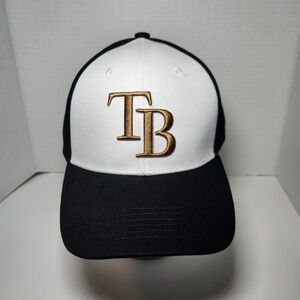 Tampa bay Rays Snapback hat #chargeON black, gold giveaway NEW